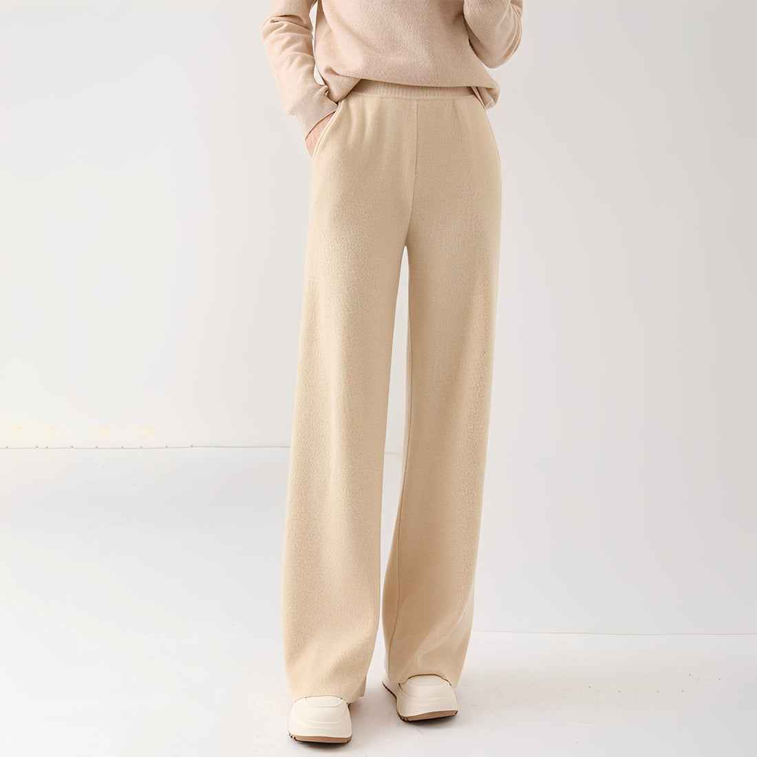 Jamie - Pantalon Formelle à Taille Haute