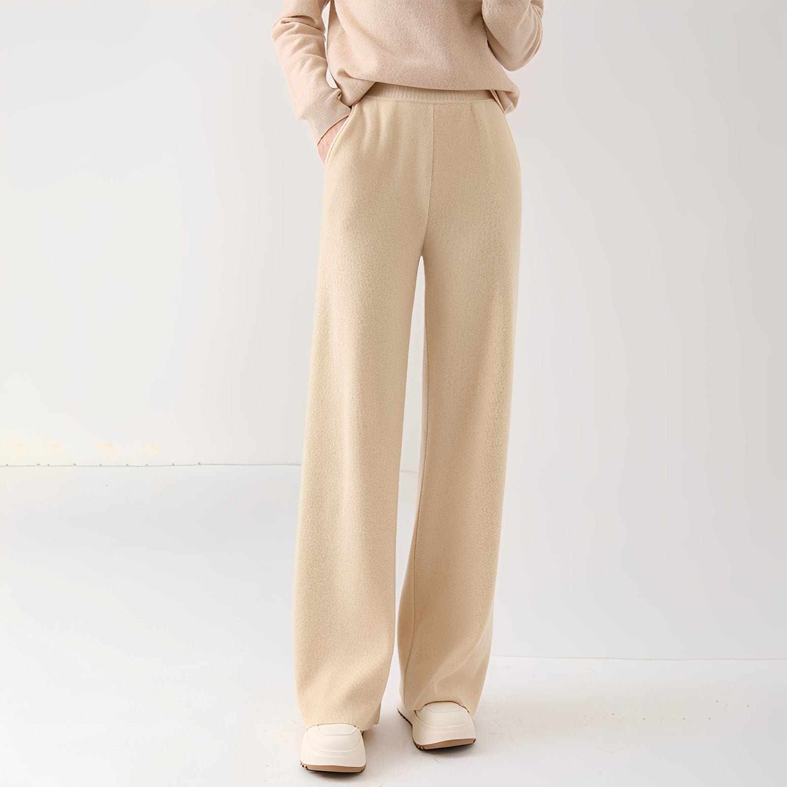 Jamie - Pantalon Formelle à Taille Haute