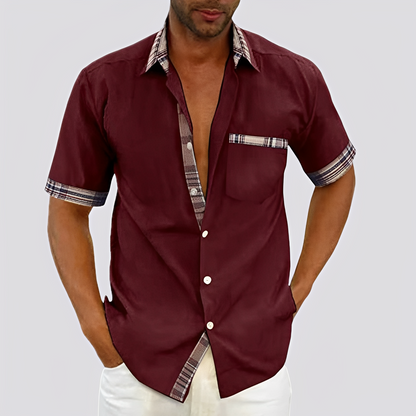Matt - Elegantes Hemd mit kurzen Ärmeln für Herren