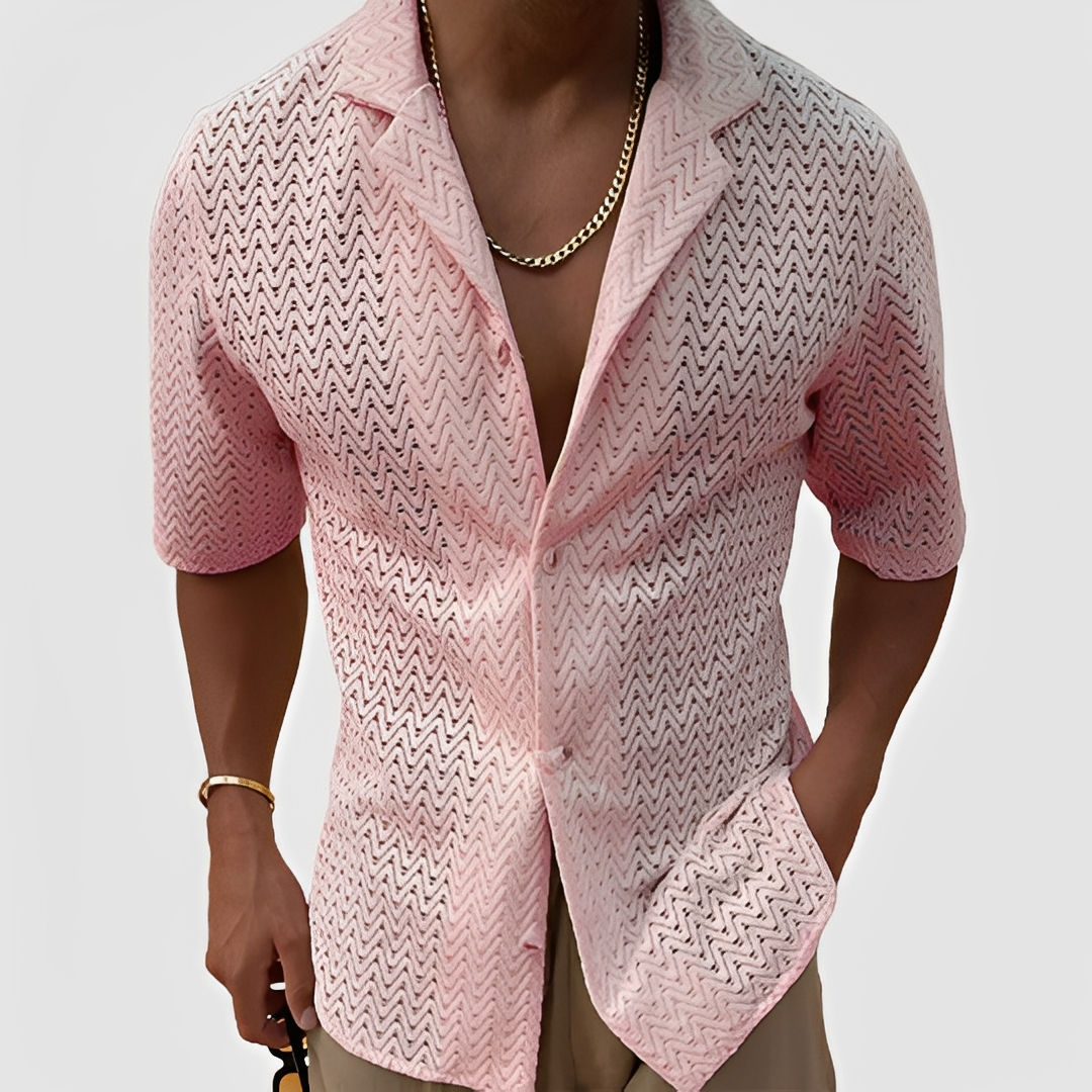 Bernie - Chemise d'été respirante pour homme