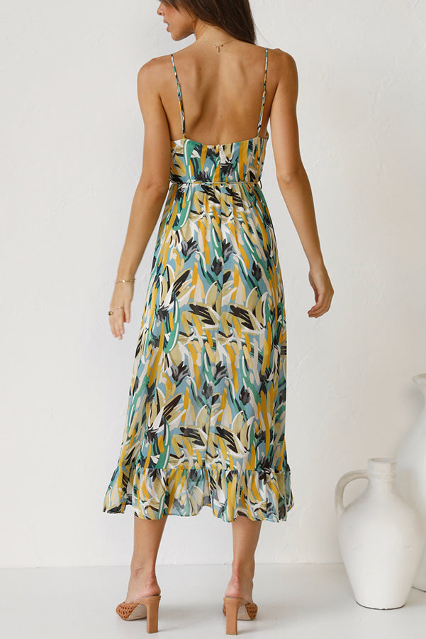 Charité – Robe midi colorée