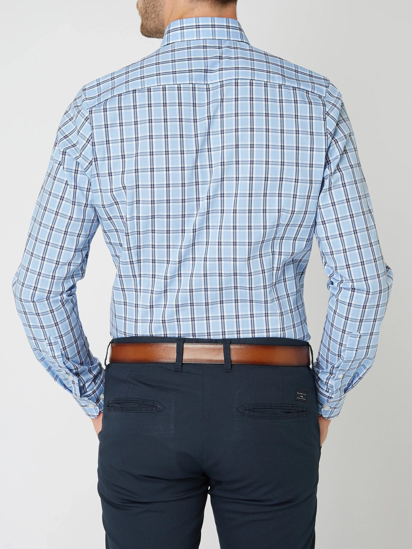 Louis – Chemise en Coton à Carreaux