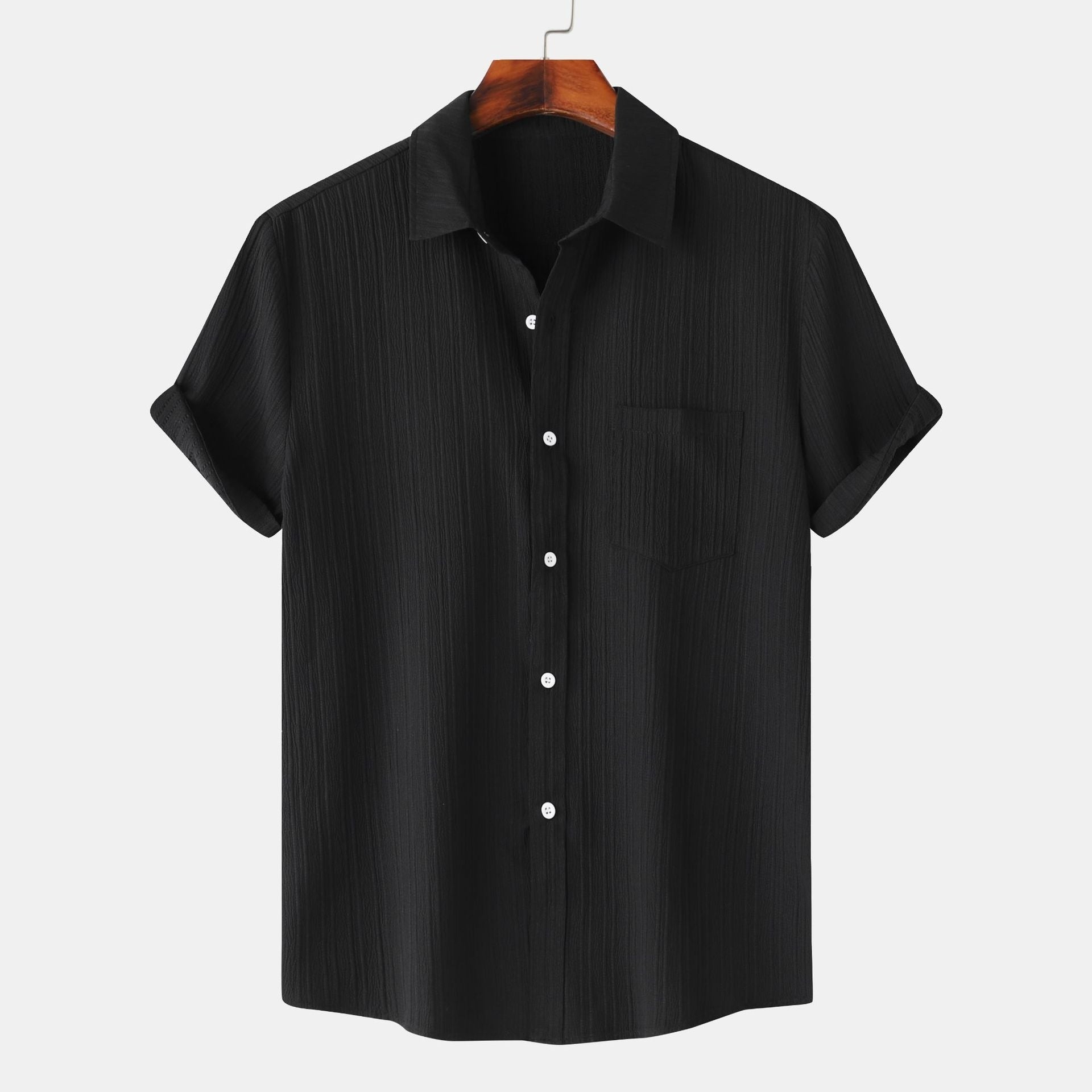 Jakub - Chemise Détendue à Manches Courtes