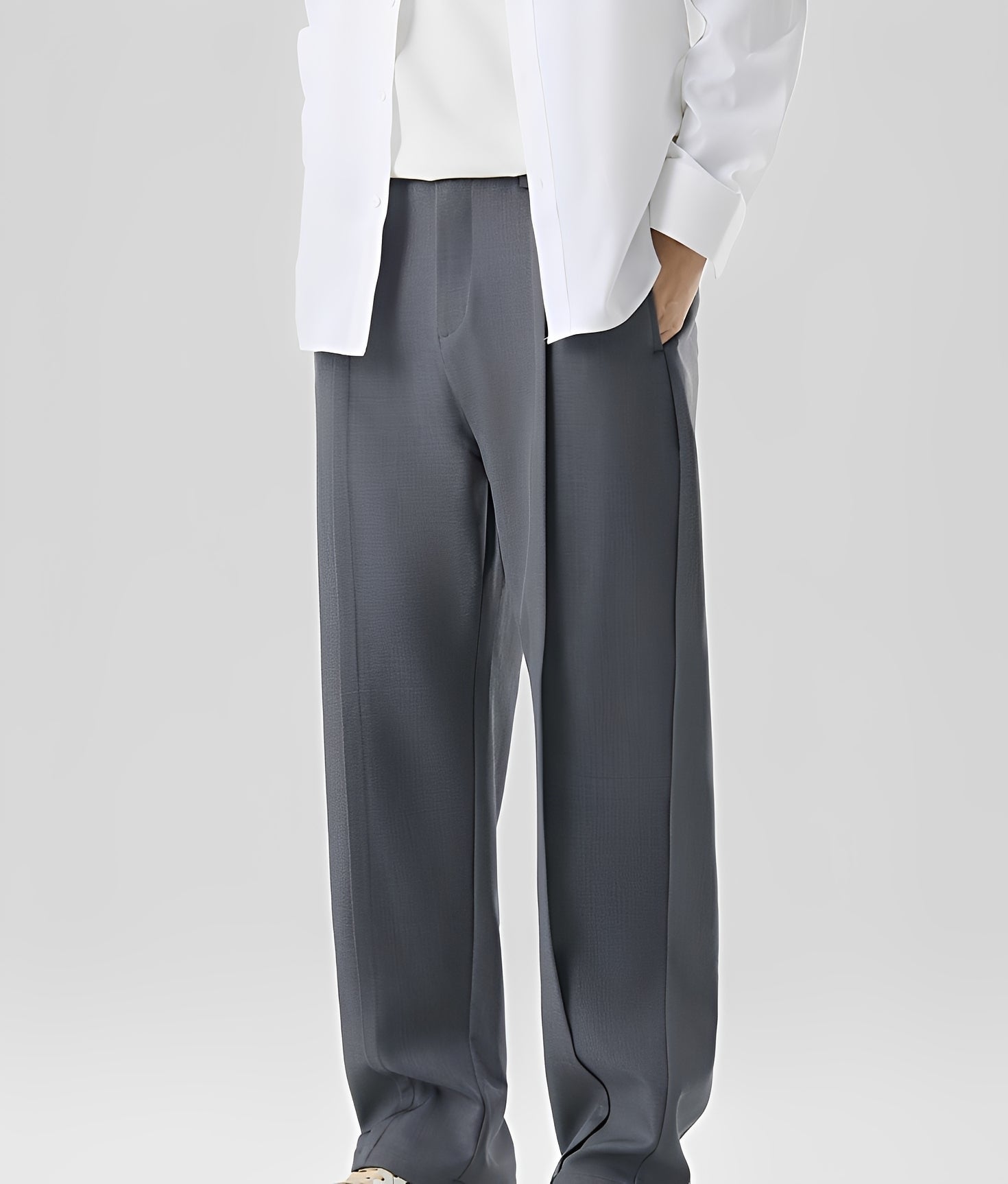 Lawrence - Pantalon Drapé Élégant