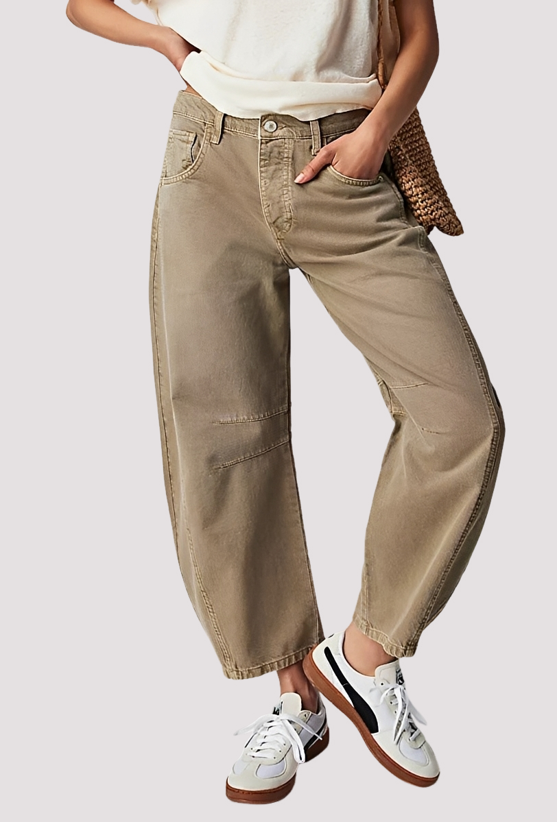 Kendra - Pantalon Large Élégant