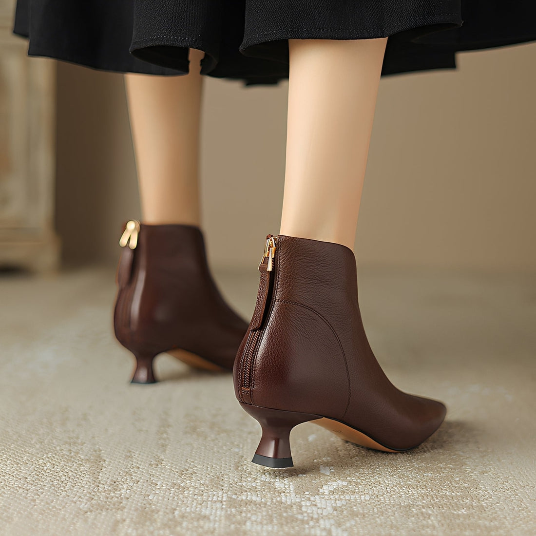 Samira - Bottines à Talons Élégantes