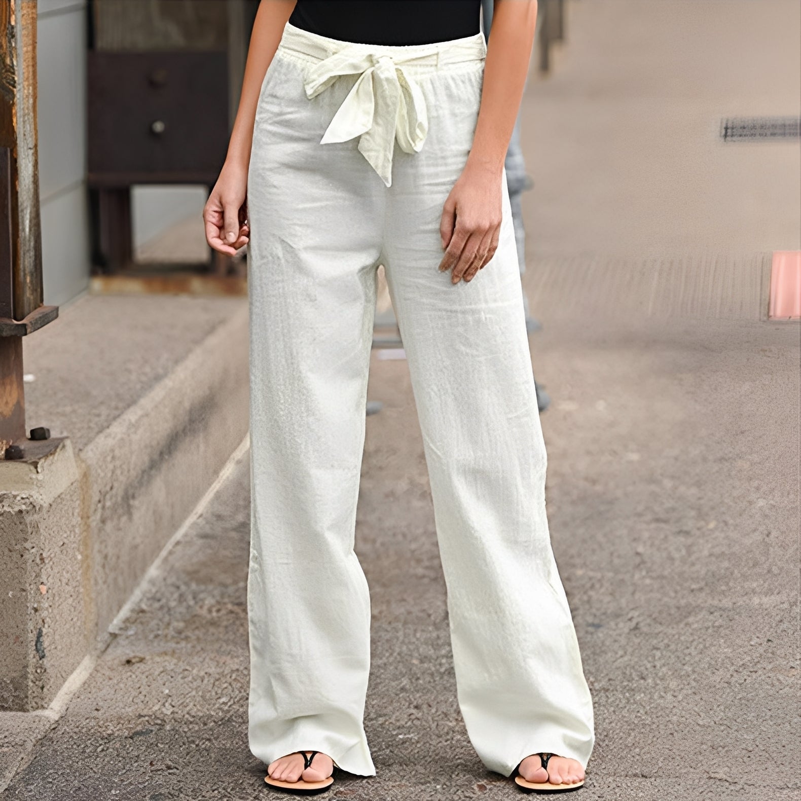 Claudine - Un pantalon d'été tendance pour femme