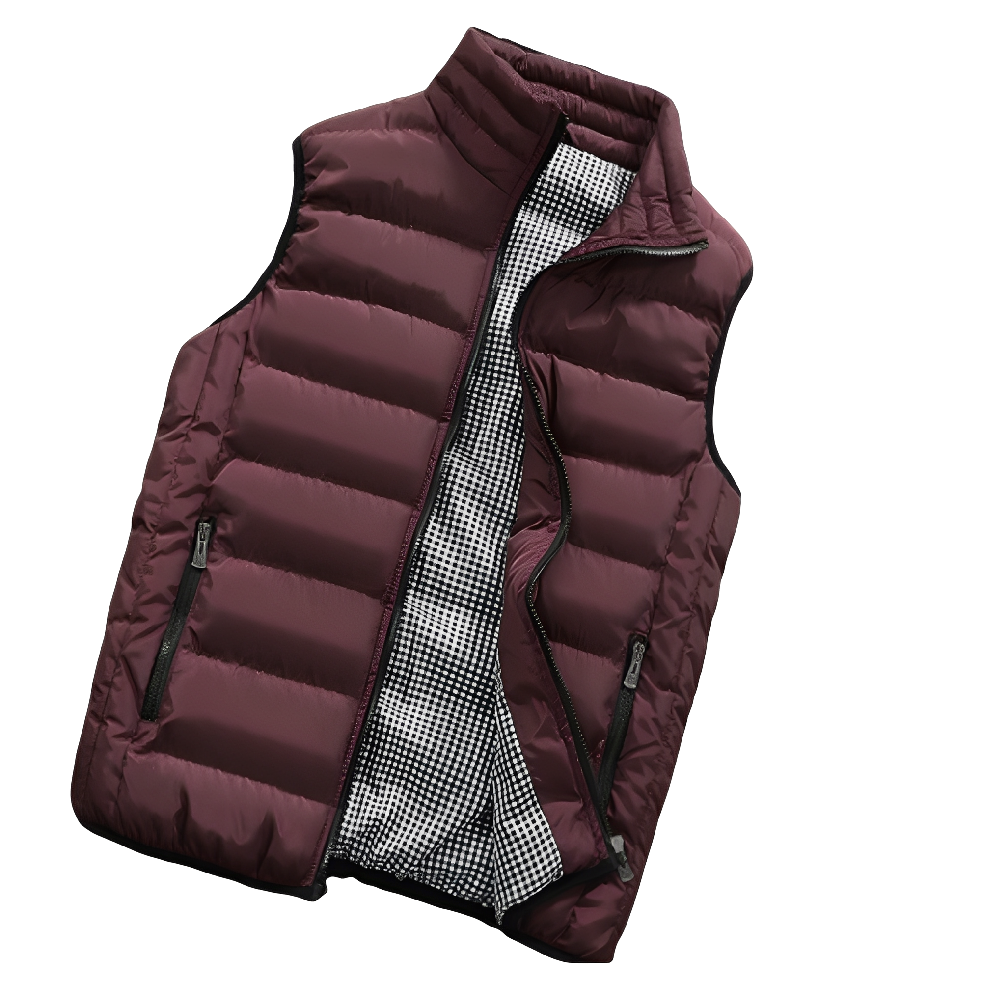 Bernard - Gilet moderne en doudoune imperméable pour hommes