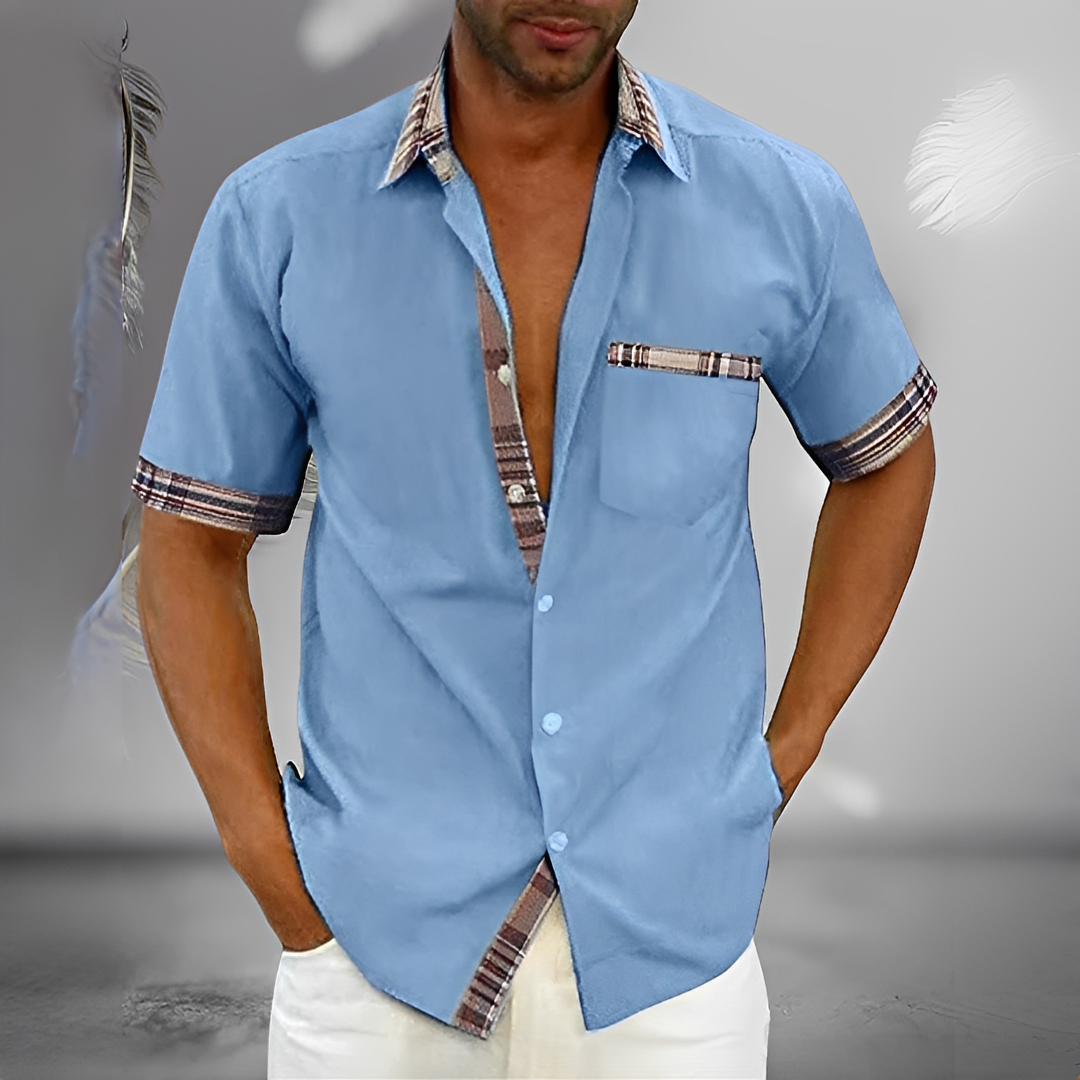Henrick - Une chemise d'été élégante et confortable pour homme
