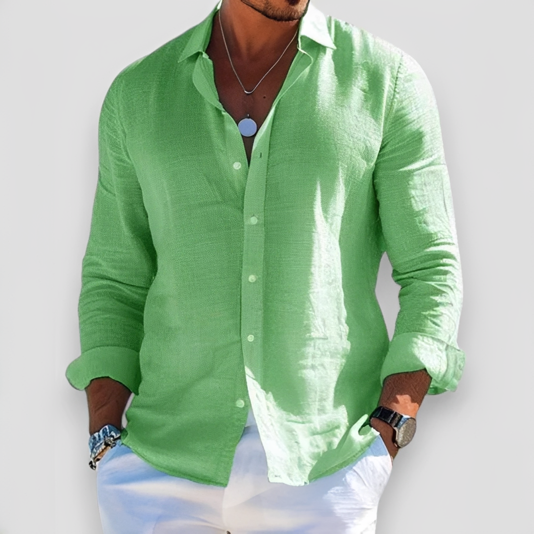 Keanu - Chemise d'été classique pour homme