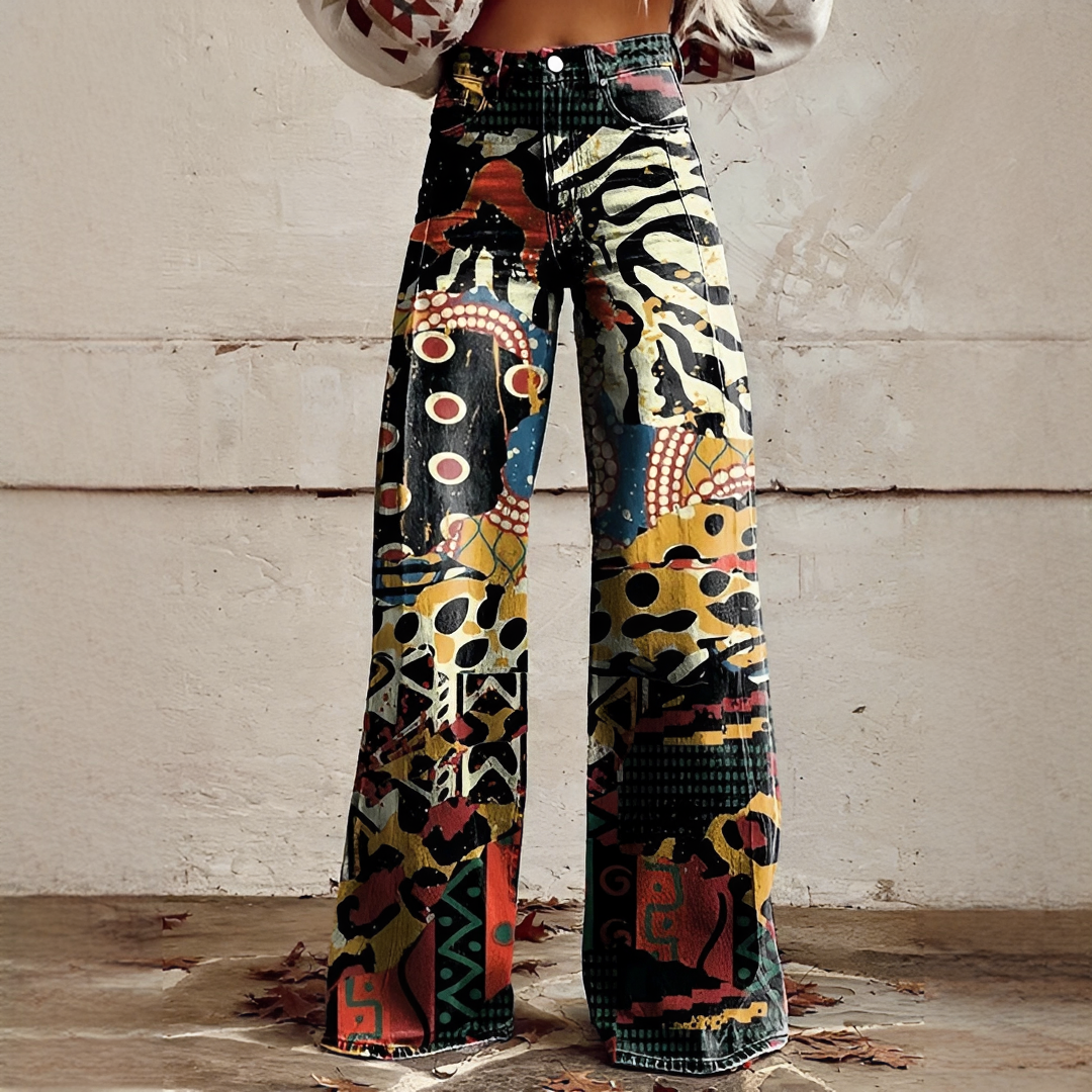 Shannon - Pantalon Large Stylé
