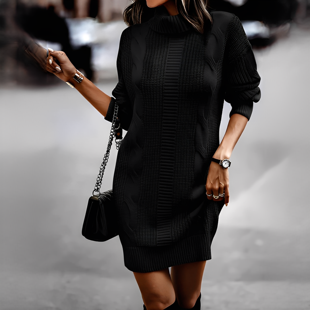 Chenadine - Cozy turtleneck sweater for women, perfect for winter