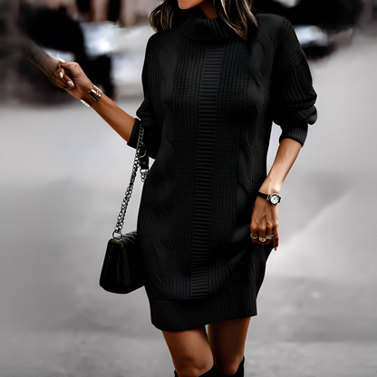 Chenadine - Cozy turtleneck sweater for women, perfect for winter