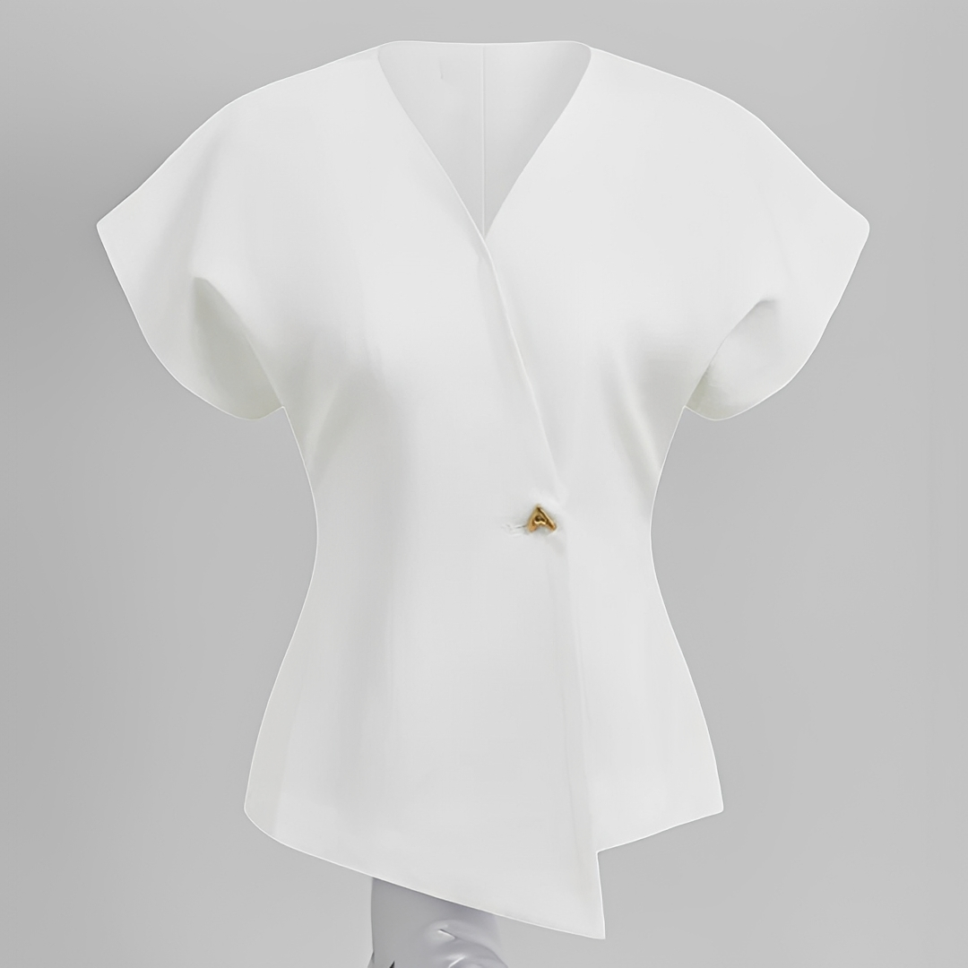 Ariella - Blouse élégante à col en V