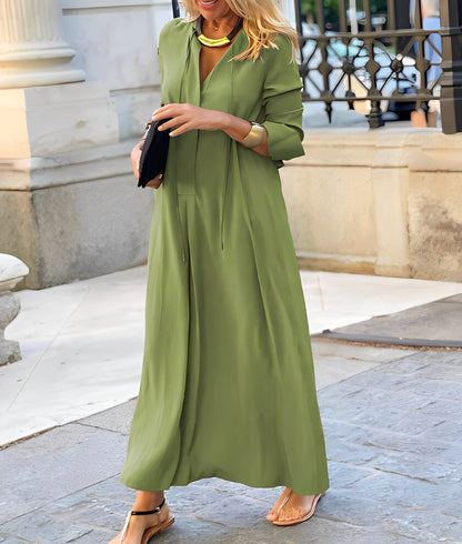 Nicole - Robe longue large et décontractée pour femmes