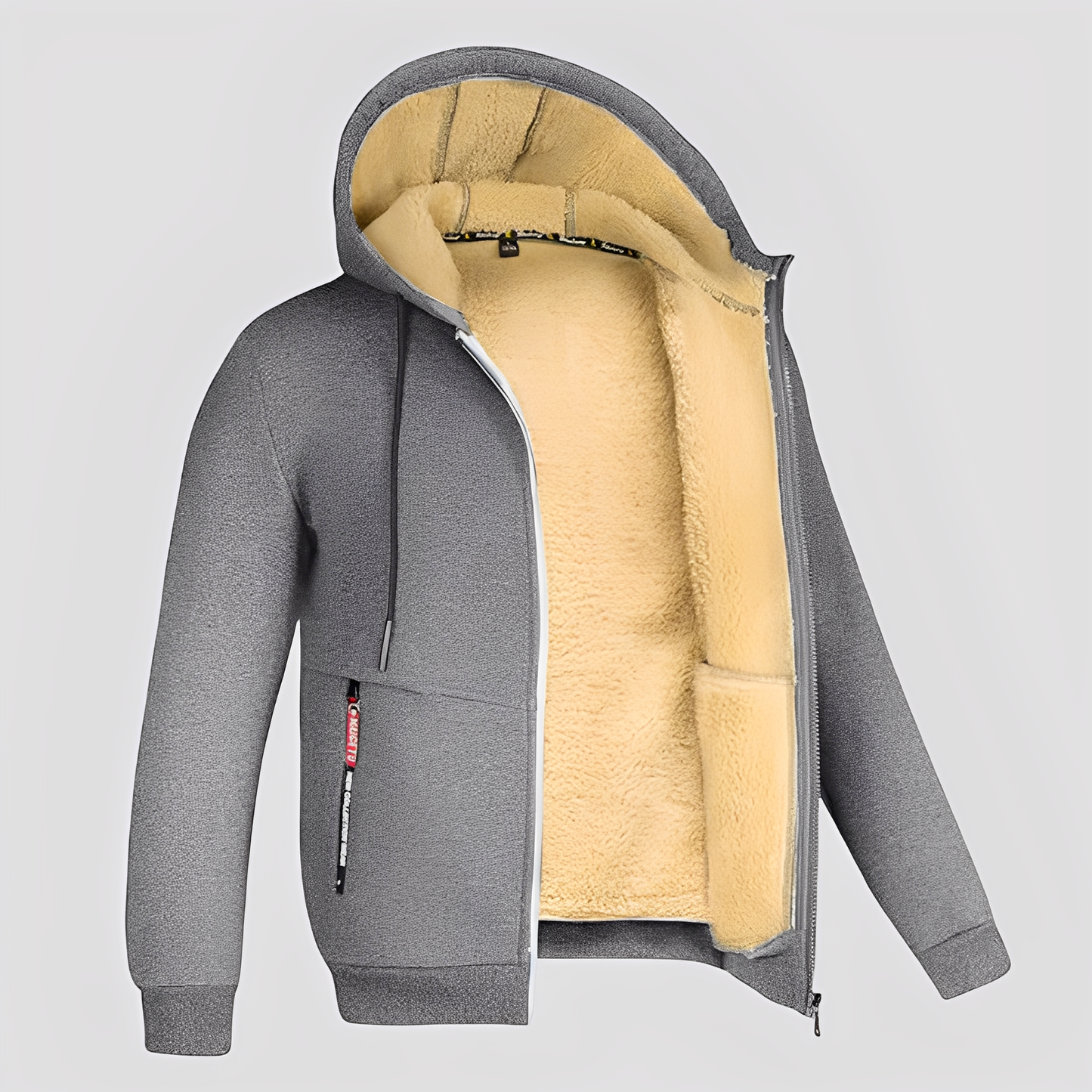 Waldo - Sobre, avec sweat à capuche en polaire pour hommes