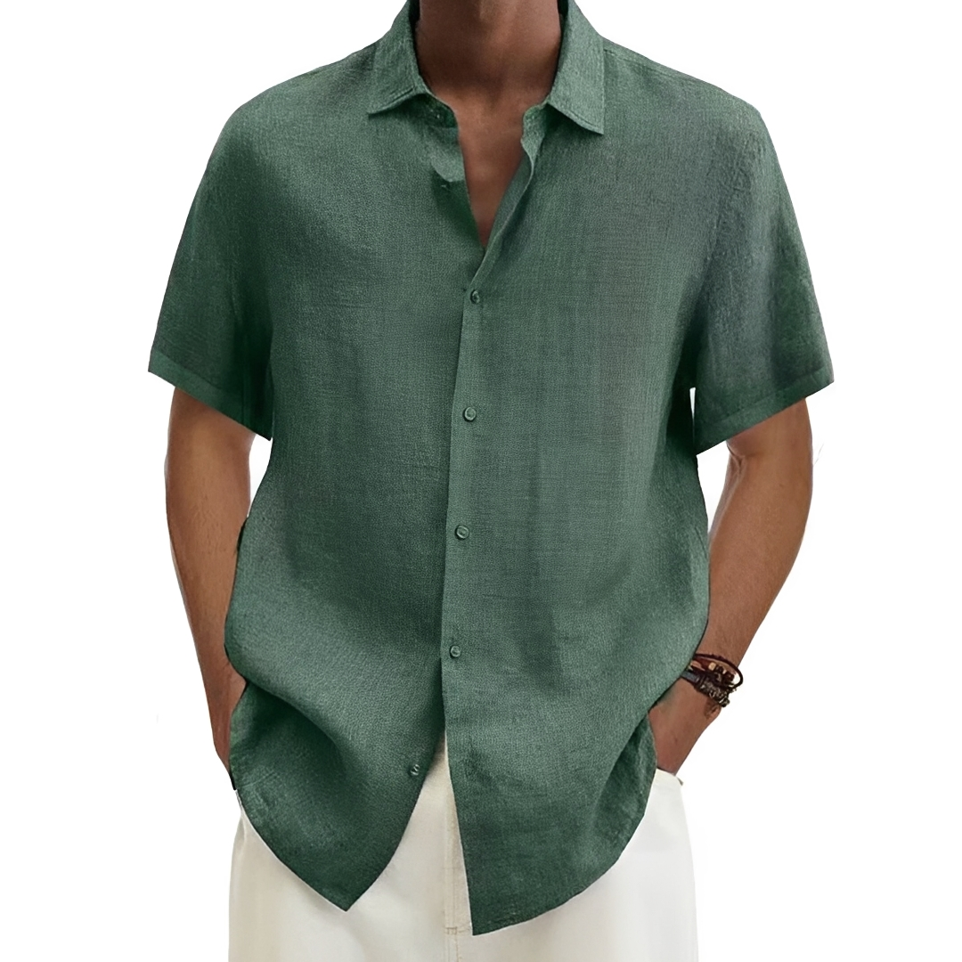 Aamon - Chemise d'été respirante pour homme