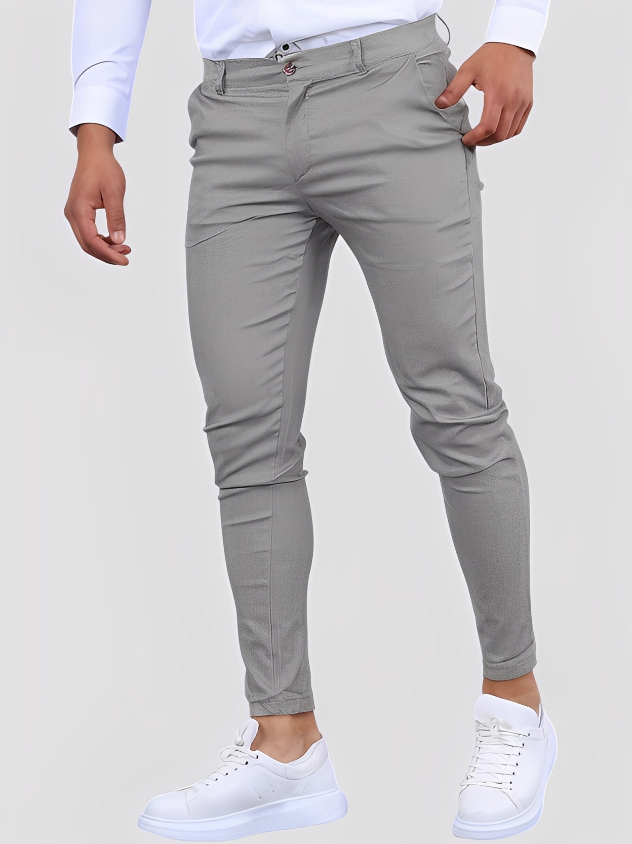 Shelton - Pantalon pour homme, extensible, décontracté et ajusté