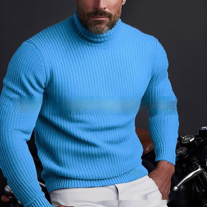 Randolf - Pull homme simple et chic à col roulé