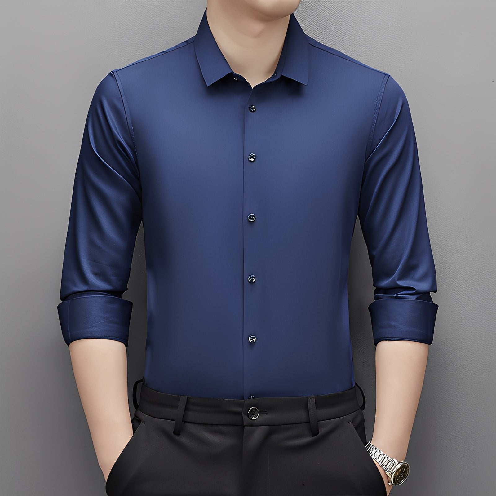 Félix - Chemise stretch infroissable pour homme