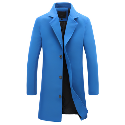 Peyton - Beau manteau d'hiver en laine pour hommes