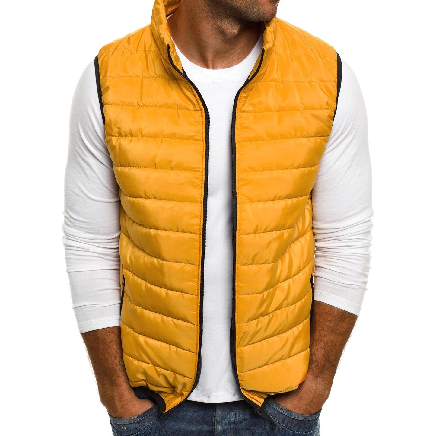 Keith - Gilet chic Veste-Coquille pour hommes