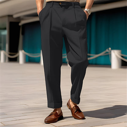 Beckham - Pantalon droit traditionnel pour hommes