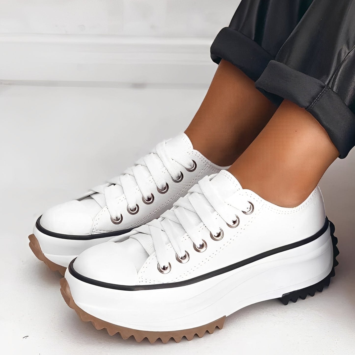 Caitlyn - Modische Schuhe mit dicker Sohle für Damen