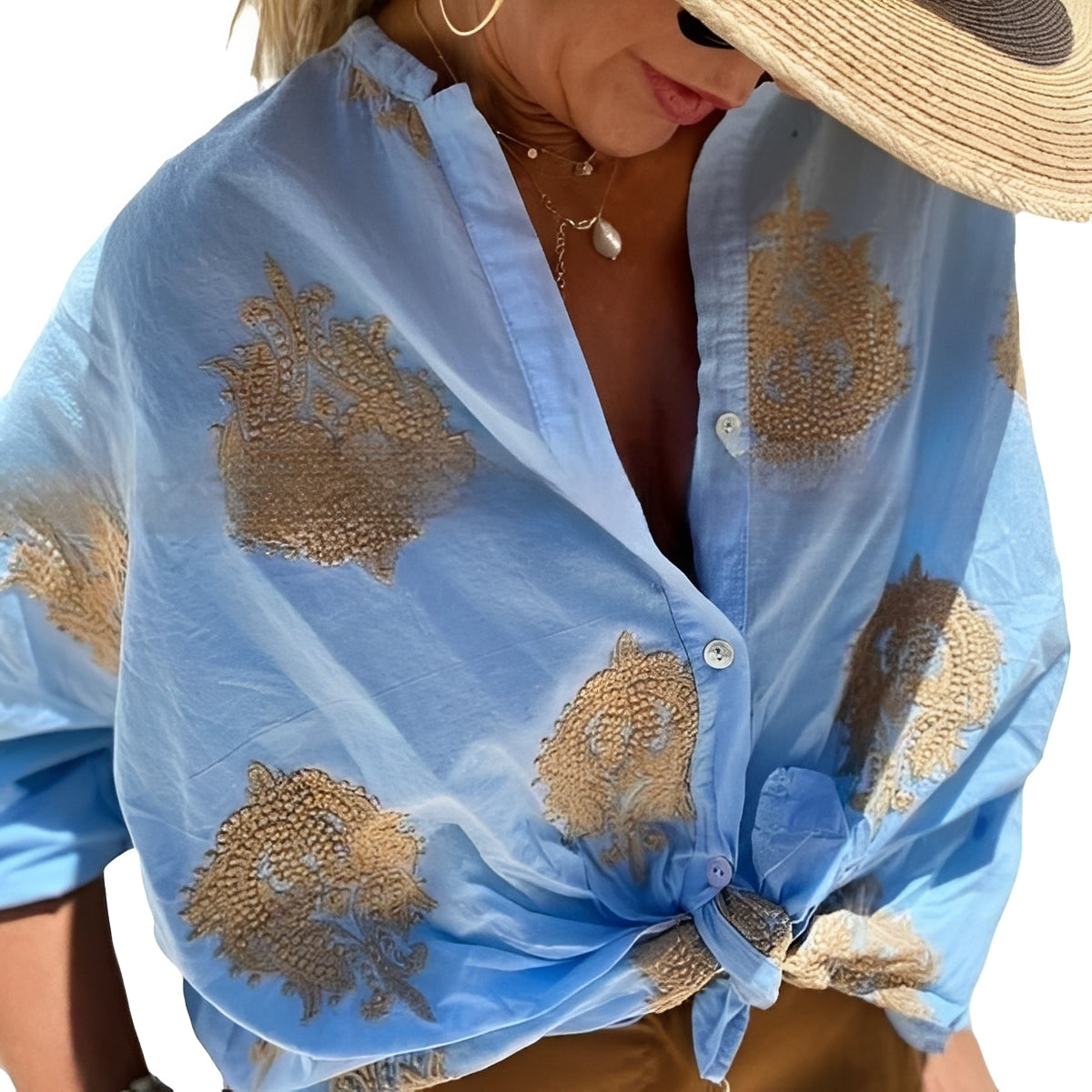 Erica - Blouse confortable et décontractée pour femmes