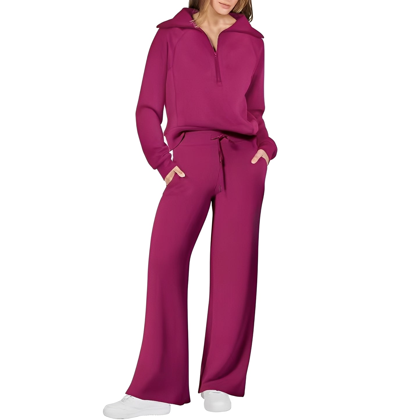 Cécile - Pull et pantalon confortables pour femmes Set