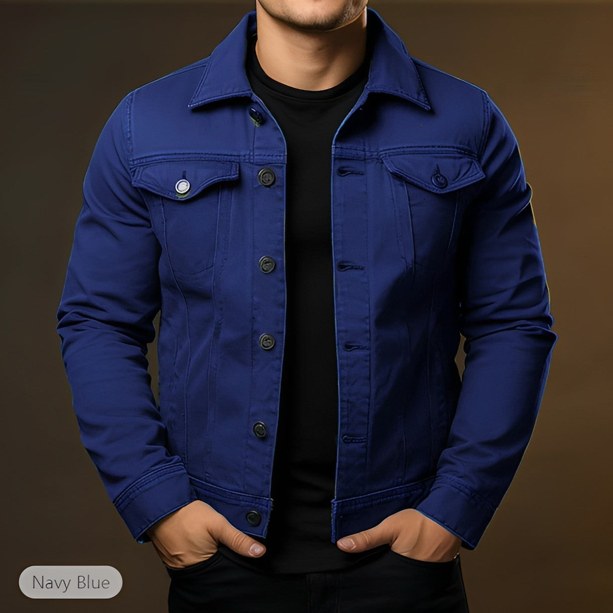 Leroy - Veste en jean tendance pour hommes