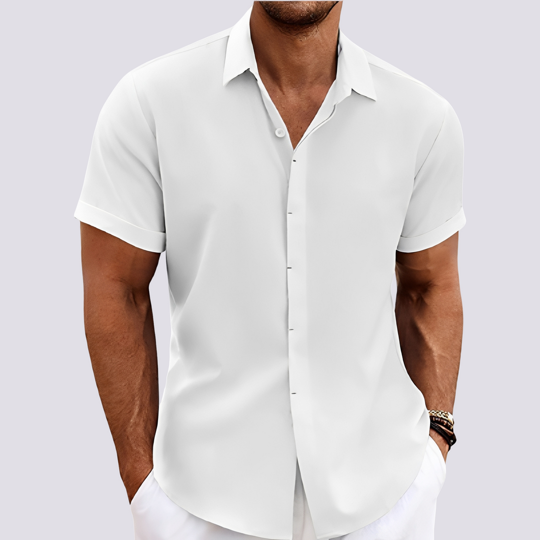 Jamie – Chemise homme – décontractée et confortable