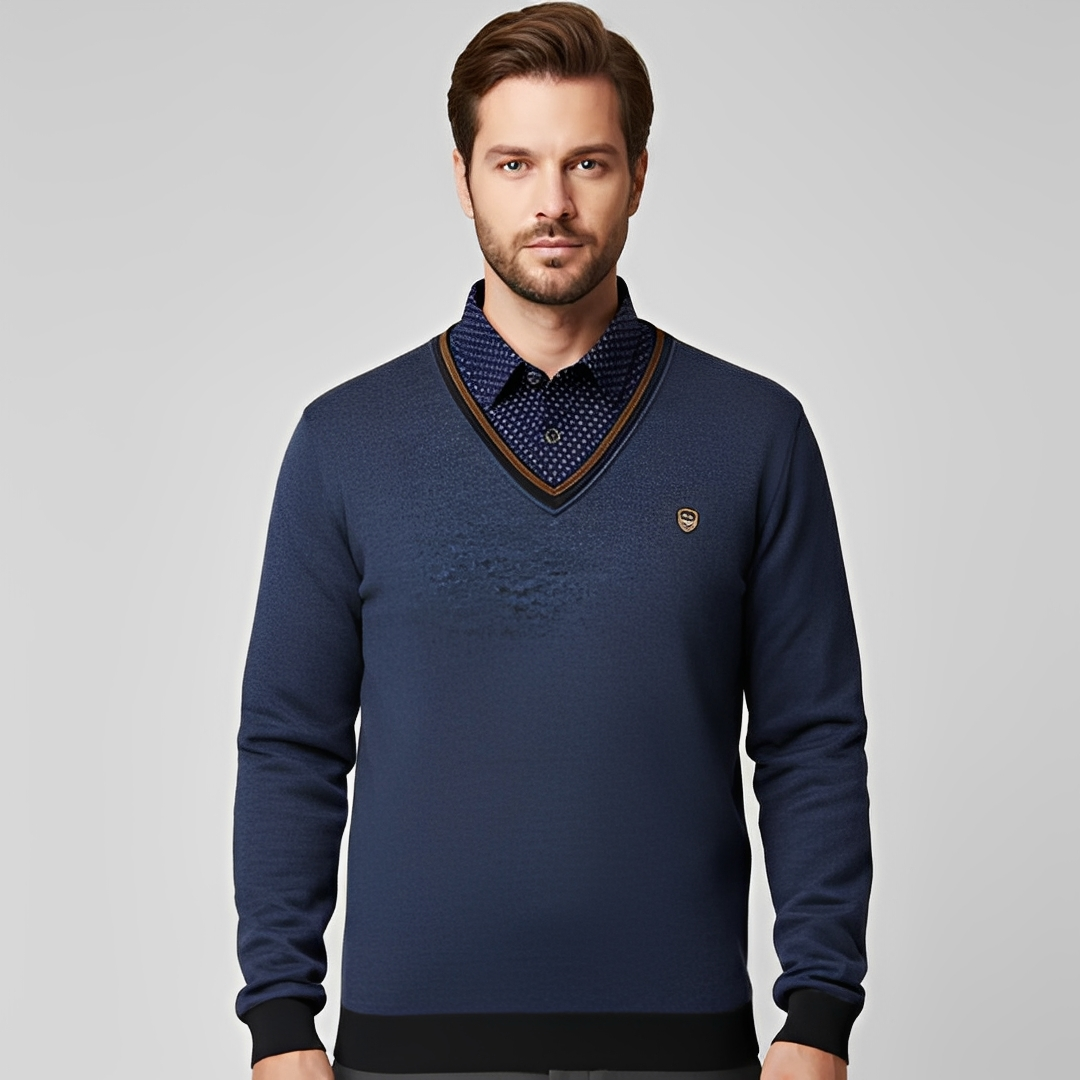 Elezer - Warmer und eleganter Pullover für Herren