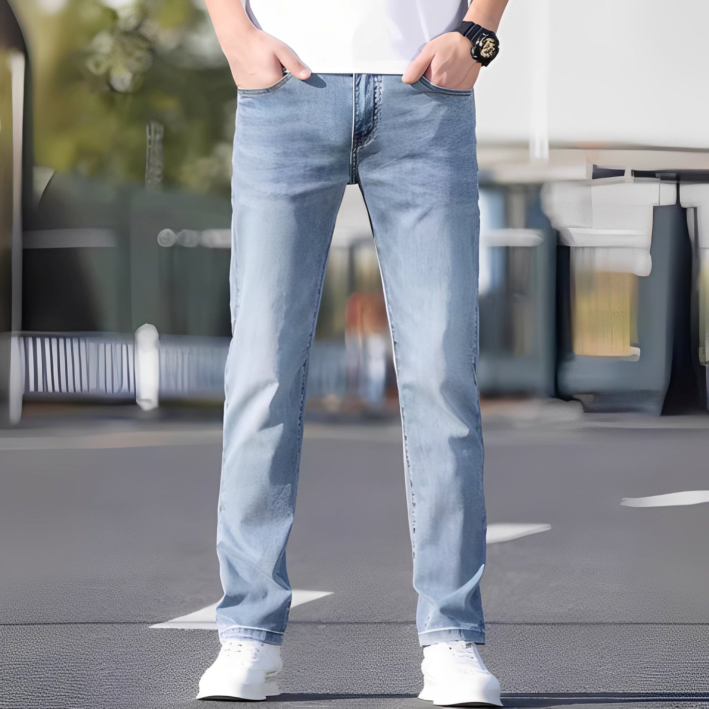 Winfred - Jeans stretch élégants pour hommes