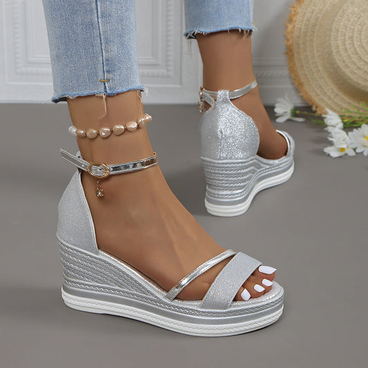 Alicia - Fashionable sandals with thick sole for women