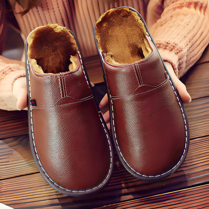 Xavier - Sandales chaudes en coton pour hommes