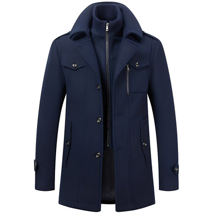 Darius - Manteau en laine chic et chaud pour homme