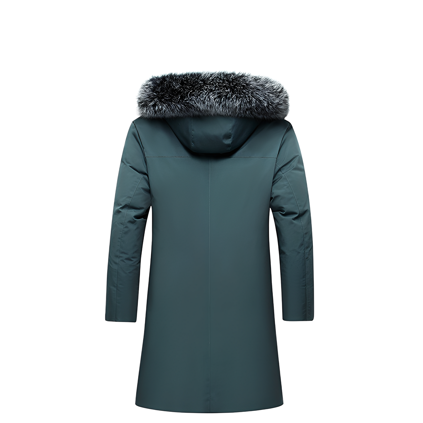 Crosby - Herrenmantel mit Kapuze und Pelzbesatz