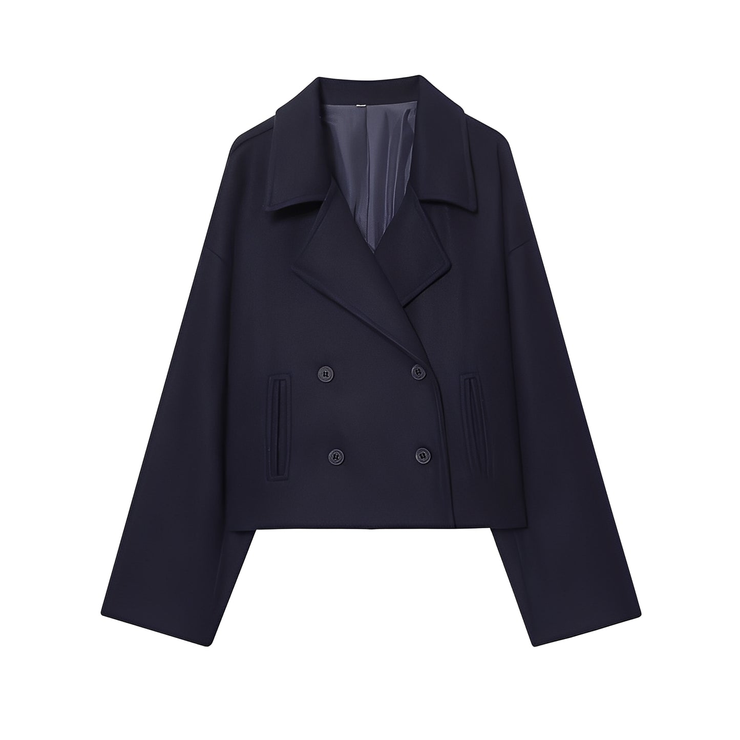 Éléna - Eleganter kurzer Mantel für Damen