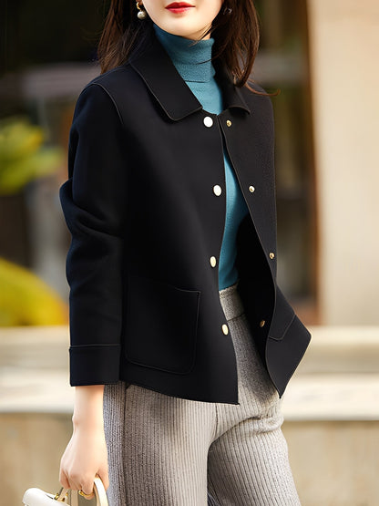 Meade - Veste élégante et chaude à boutons pour femmes