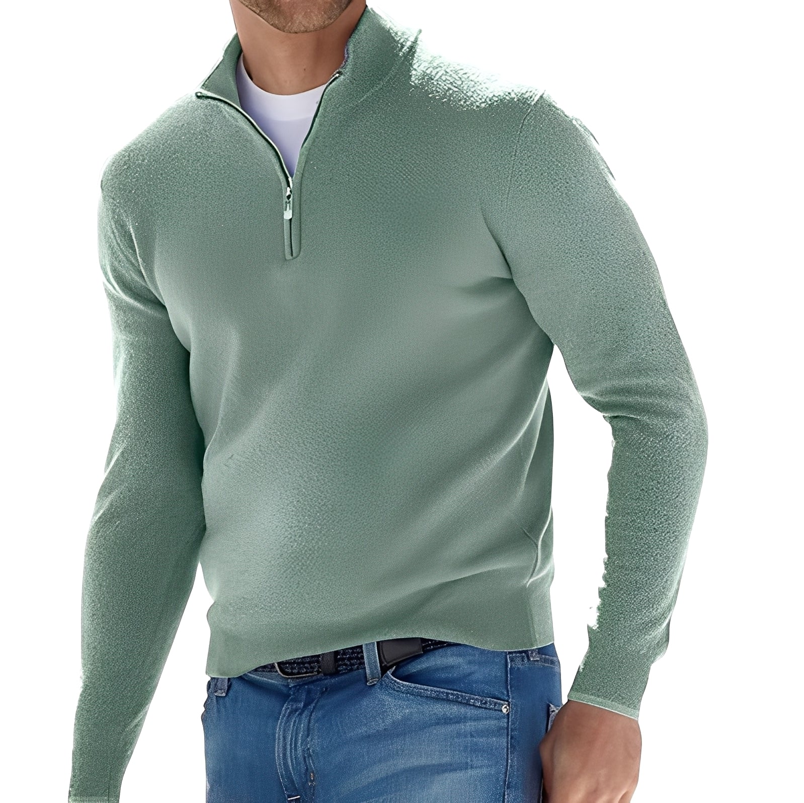 Ralph – Pull homme au style relax avec fermeture éclair