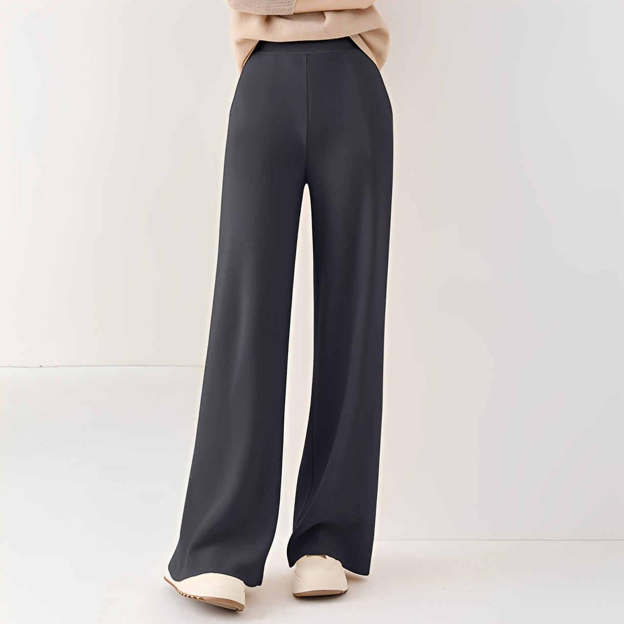 Jamie - Pantalon Formelle à Taille Haute