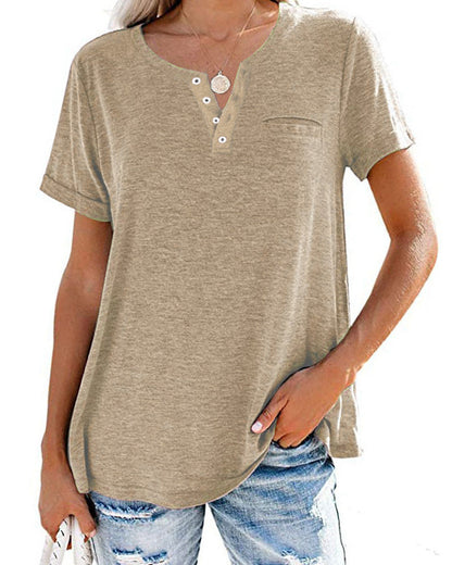 Élodie – Chemise Femme Manches Courtes