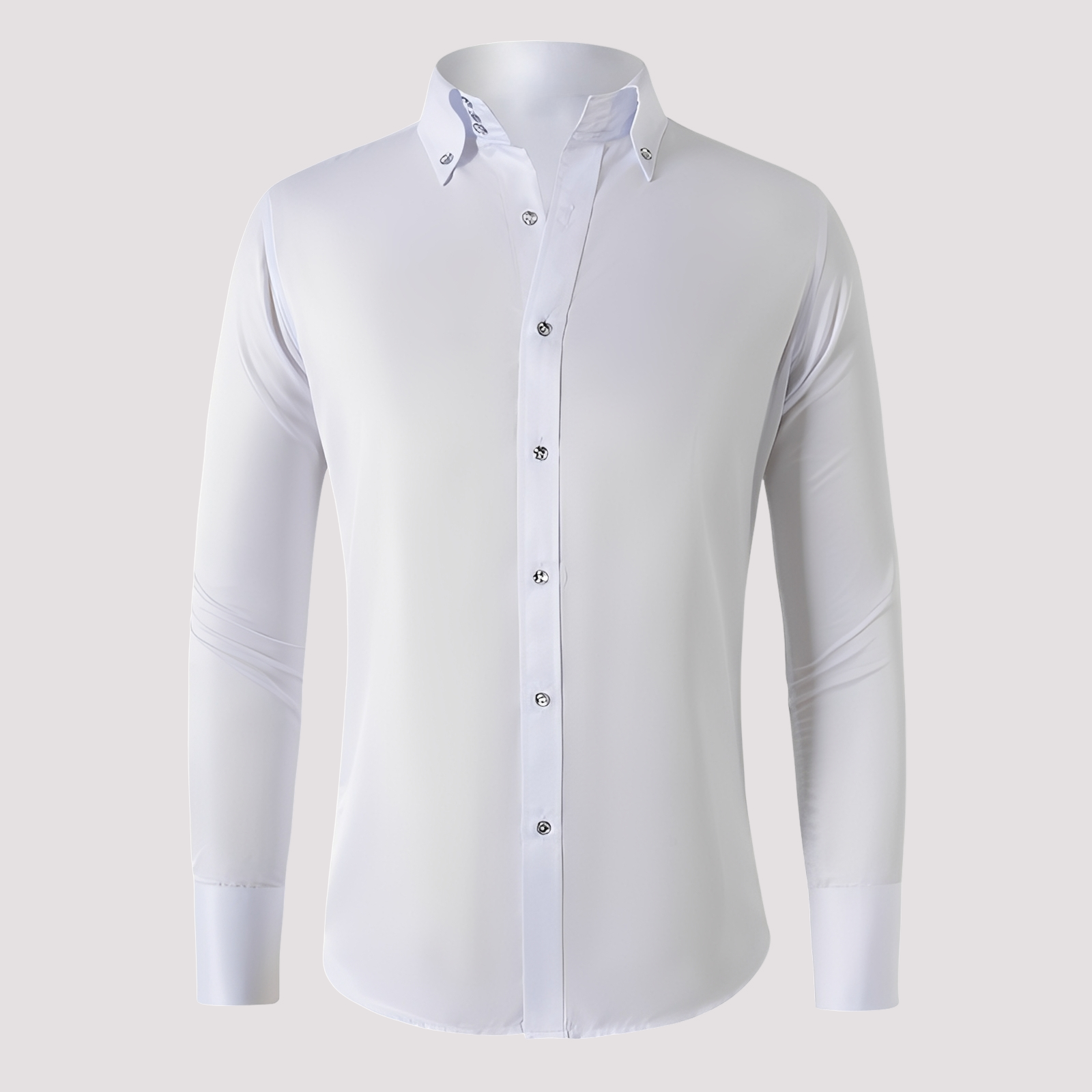 Marco - Chemise relax à manches longues pour hommes