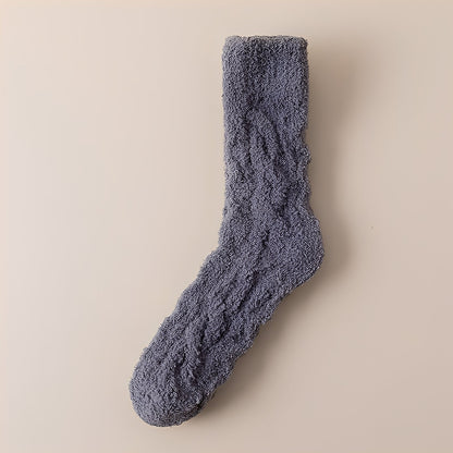 Neely - Chaussettes unisexes chaudes en polaire velours
