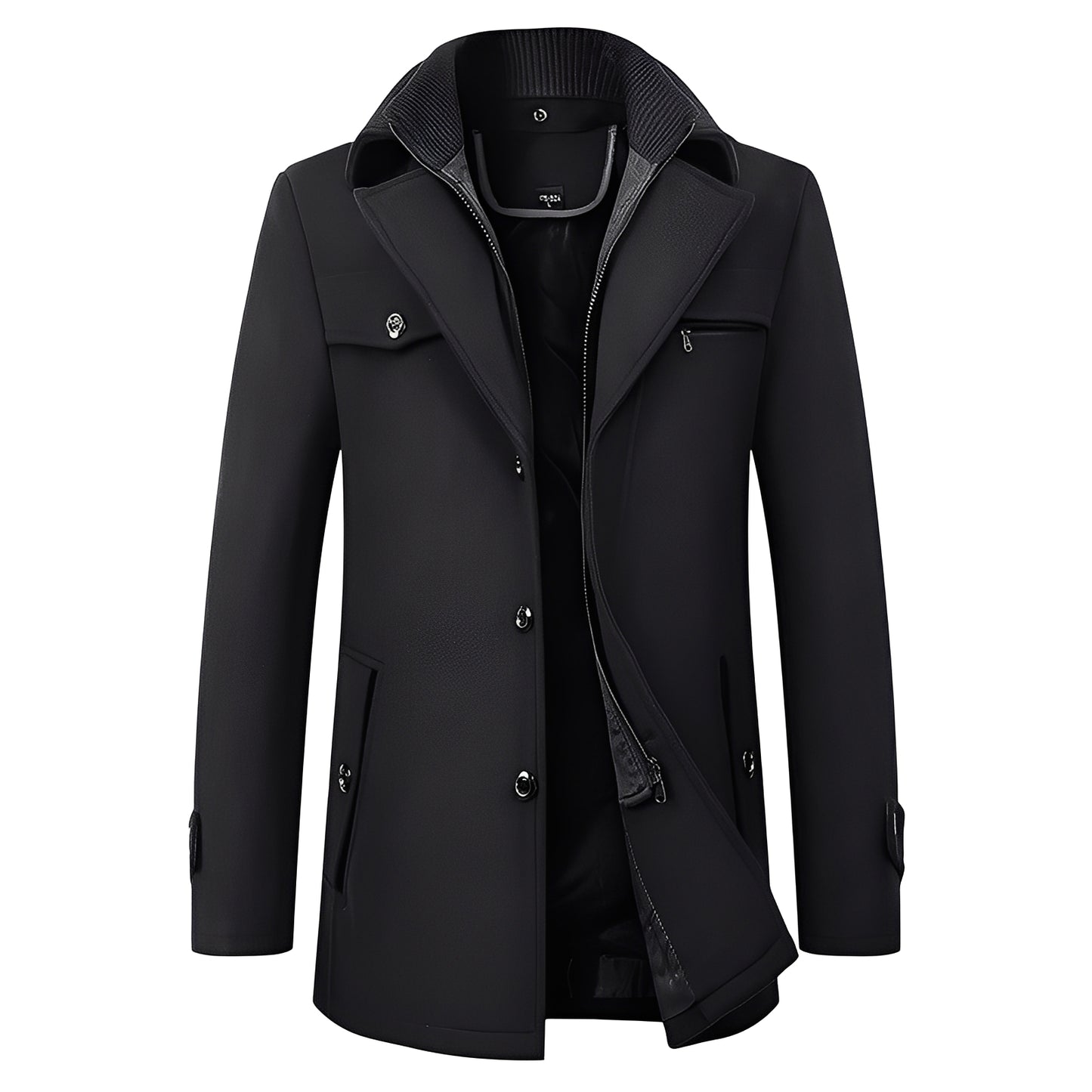 Hubert - Warm and fashionable winter coat for men
