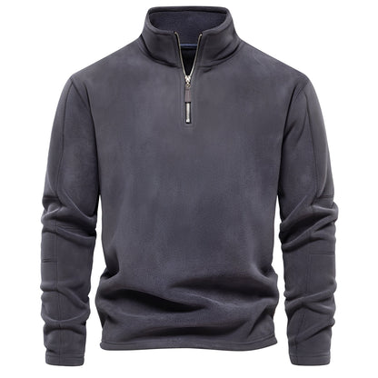 Nicholas - Chic pull polaire zippé pour hommes