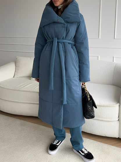 Adaline - Manteau long et chaud matelassé pour femmes