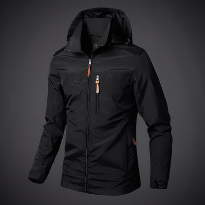 Finnegan - Manteau relax avec capuche pour hommes