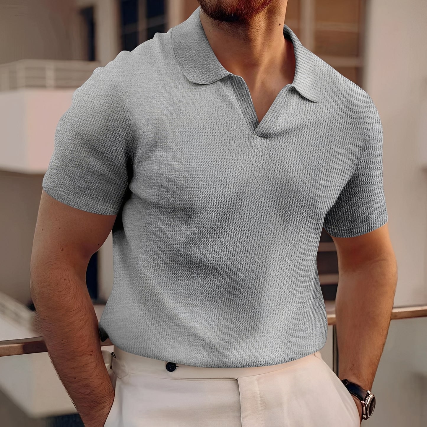 Mellvin - Polo d'été décontracté pour homme